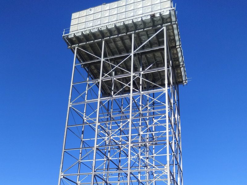 Kwakwatsi - completed 1 ML, 30 m elevated water tank